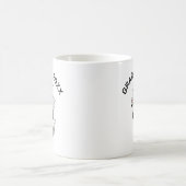 Cat Abschluss Personalisiert Kaffeetasse (Mittel)