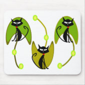 CAT ABSTRAKTES mousepad (Vorne)