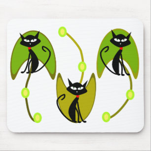CAT ABSTRAKTES mousepad