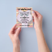 Cat adoption Art Paper Flyer (Gruppe)
