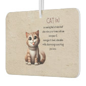 Cat Air Freshener - Niedliche Autodekoration Autolufterfrischer (Links)