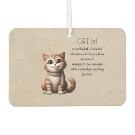 Cat Air Freshener - Niedliche Autodekoration Autolufterfrischer