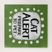 Cat Alert Jigsaw Puzzle (Horizontal)