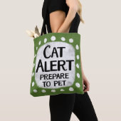 Cat Alert Tote Bag Tasche (Von Nahem)