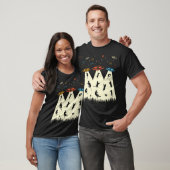 Cat Alien Abduction Kitten Kitty UFO Funny Cat Vat T-Shirt (Unisex)