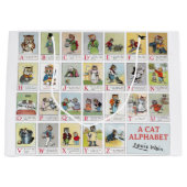 Cat Alphabet, Louis Wain Große Geschenktüte (Vorderseite)