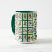 Cat Alphabet, Louis Wain Tasse (Vorderseite Links)