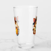 Cat and Ber Clipart Design-85244 Glas (Links)