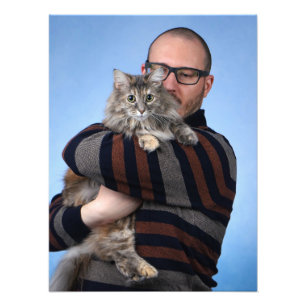 Cat and Best Friend Fotodruck