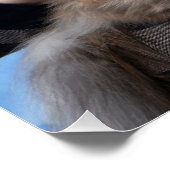 Cat and Best Friend Poster (Ecke)