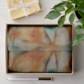 Cat and Bird, Paul Klee, Decoupage Seidenpapier (Geschenk)