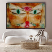Cat and Bird, Paul Klee, Poster