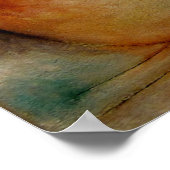 Cat and Bird, Paul Klee, Poster (Ecke)