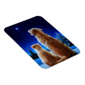 Cat and Dog Christmas Miracle Magnet (Rechte Seite)