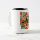 Cat and Dog coffee Tasse (Vorderseite Links)