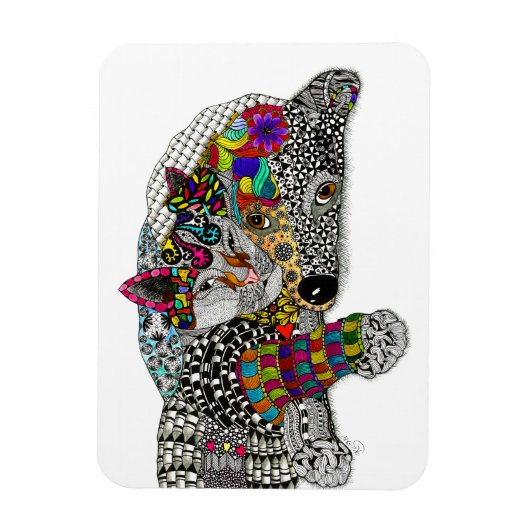 Cat and Dog Magnet (Vertikal)