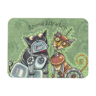 Cat and Dog Robots MAGNET *Anpassen