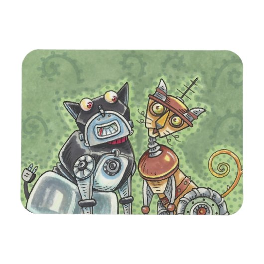 Cat and Dog Robots MAGNET *Anpassen (Horizontal)