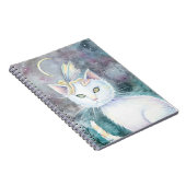 Cat and Fairy Notebook Notizblock (Rechte Seite)
