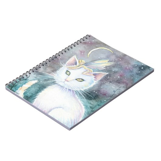 Cat and Fairy Notebook Notizblock (Linke Seite)