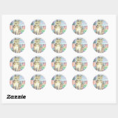 Cat and Fairy Stickers von Molly Harrison (Blatt)