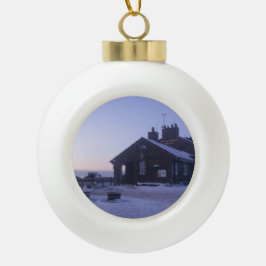 Cat and Fiddle Inn Weihnachtsbaumschmuck Keramik Kugel-Ornament