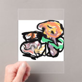 Cat and flowers fun acryleinladungen (Insitu (Handheld))