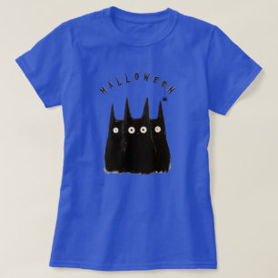 Cat and Halloween T-Shirt