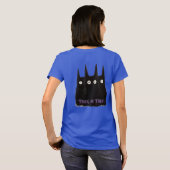 Cat and Halloween T-Shirt (Schwarz voll)
