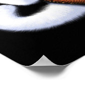Cat and House Pflanze Poster (Ecke)