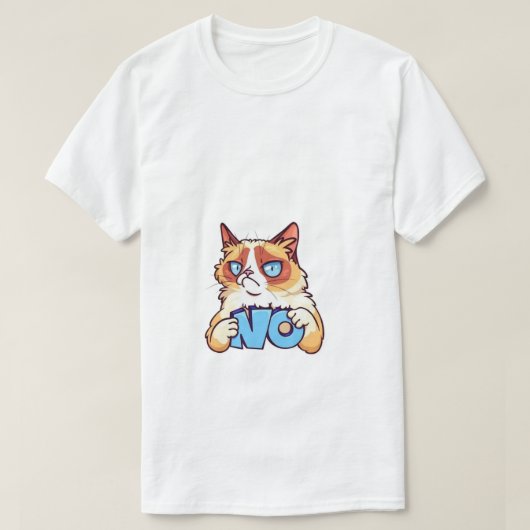 Cat and like. T-Shirt (Design vorne)