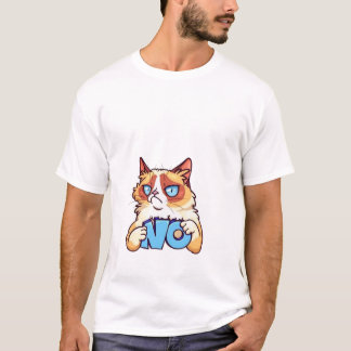 Cat and like. T-Shirt