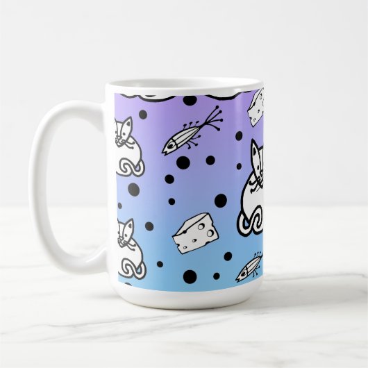 Cat and Mouse are Friends Tasse (Links)