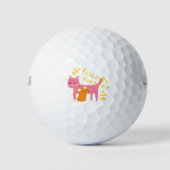 Cat and Mouse Best Friend Golfball (Vorderseite)