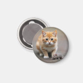 Cat and Mouse Magnet (Vorderseite/Rückseite)
