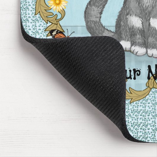 Cat and Mouse Mousepad (Ecke)