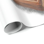 Cat and Mouse Playing Schach Cartoon Zeichn Funny  Geschenkpapier (Rolleneckpunkt)