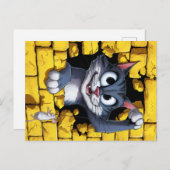 Cat and mouse. postkarte (Vorne/Hinten)