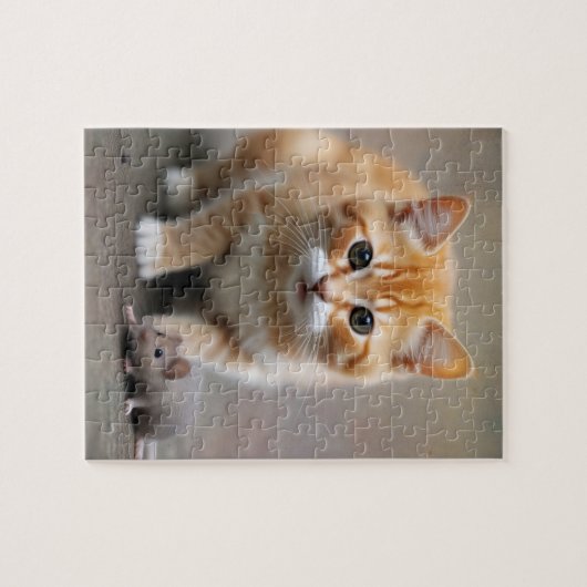 Cat and Mouse Puzzle (Horizontal)
