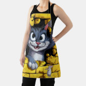 Cat and mouse. schürze (InSitu)