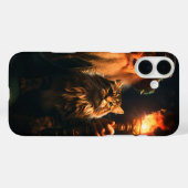 Cat and Owner Phone Case (Rückseite (Horizontal))