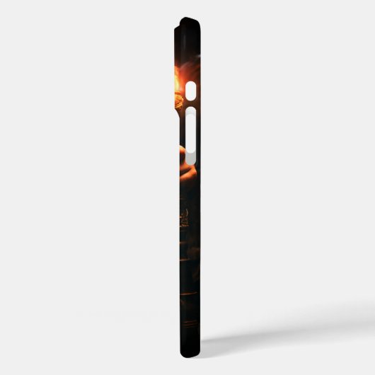 Cat and Owner Phone Case (Rückseite / Links)