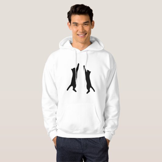 Cat and Parker strings Hoodie (Vorne ganz)