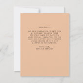 Cat and Pumpkin Baby Dusche Danke Karte (Rückseite)