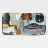Cat and Still Life, August Macke Case-Mate iPhone Hülle (Rückseite (Horizontal))