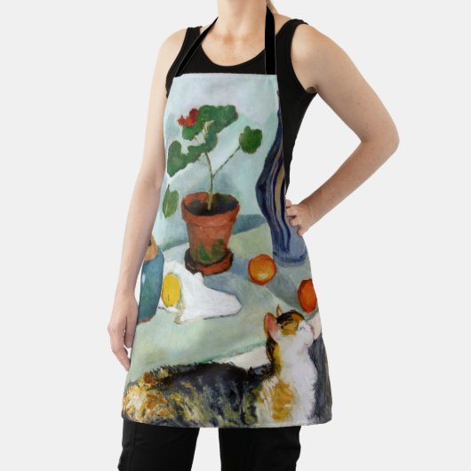 Cat and Still Life, August Macke Schürze (InSitu)