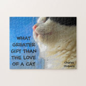 Cat and Window Charles Dickens Quote Puzzle (Horizontal)