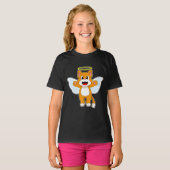 Cat Angel Angel Flügel T-Shirt (Vorne ganz)