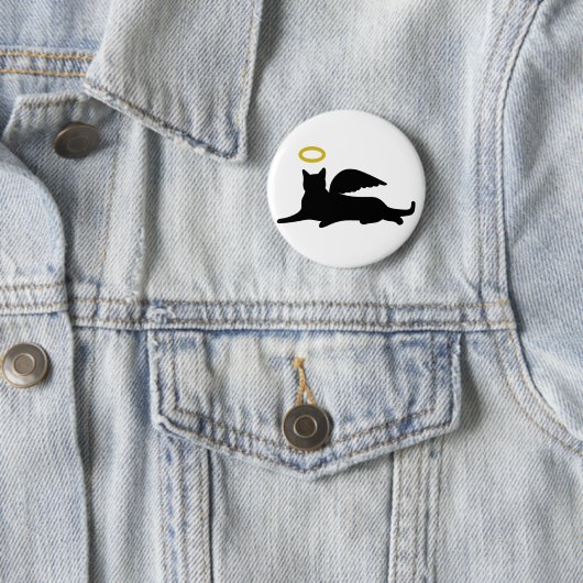 Cat Angel Button (Beispiel)
