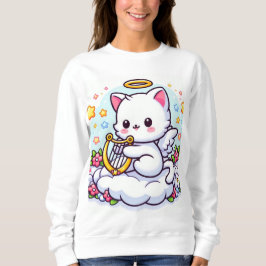 Cat Angel Sweatshirt